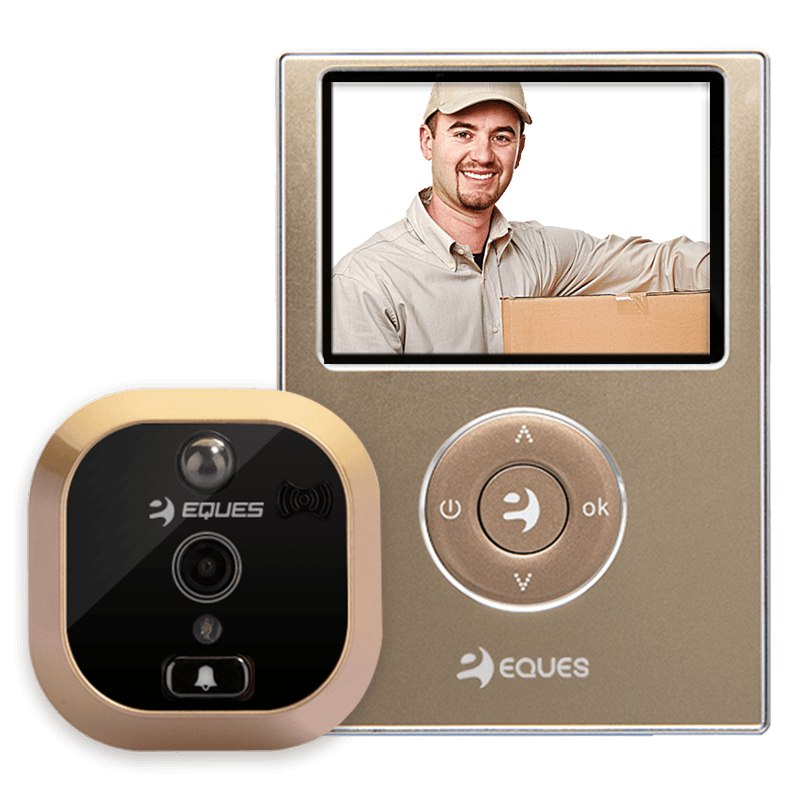 移康智能(EQUES)远程监控WIFI可视门铃实时对讲猫眼