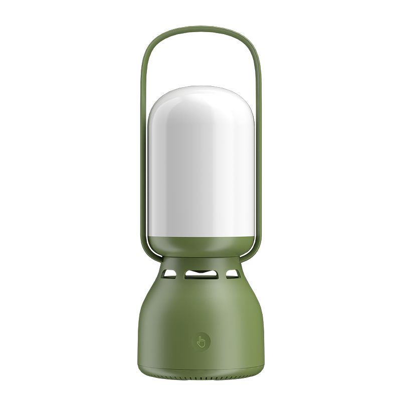 HYUNDAIHYUNDAI 户外蓝牙音箱手提户外露营灯音箱蓝牙音箱氛围灯YH-F018 绿色