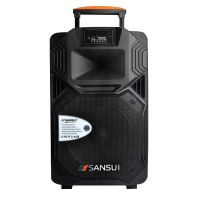山水(SANSUI) SS1-12寸户外K歌蓝牙音响室外大音量移动拉杆广场舞大功率音箱演出便携式手拉带无线话筒