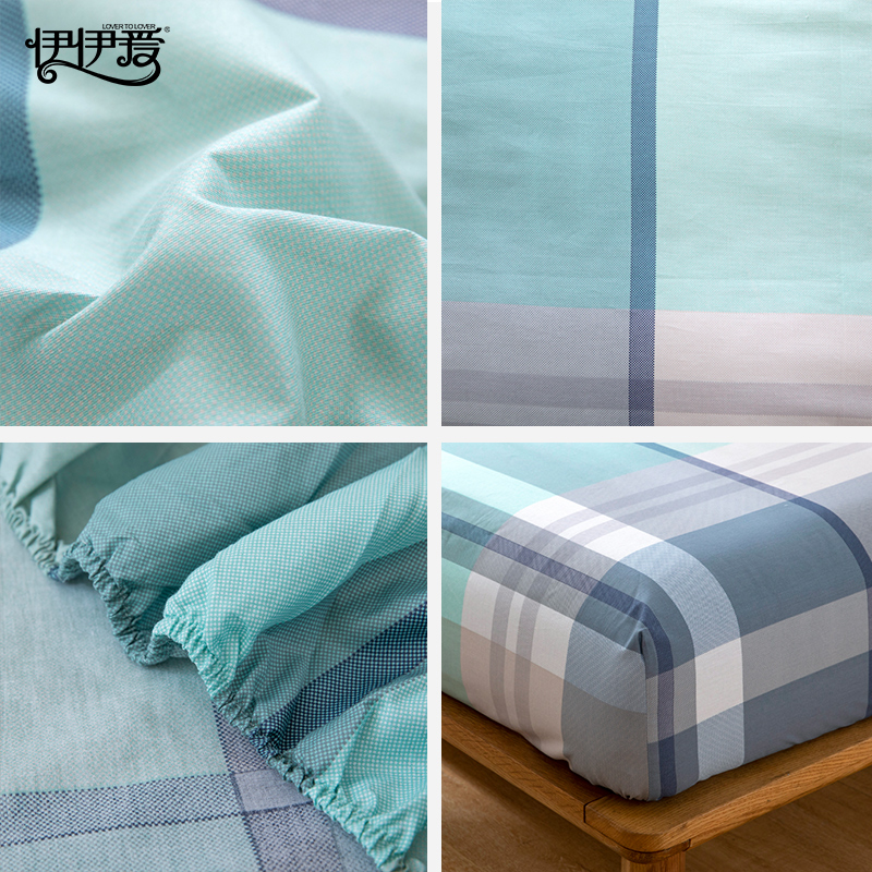 伊伊爱 纯棉印花床笠120*200cm*25cm高清大图