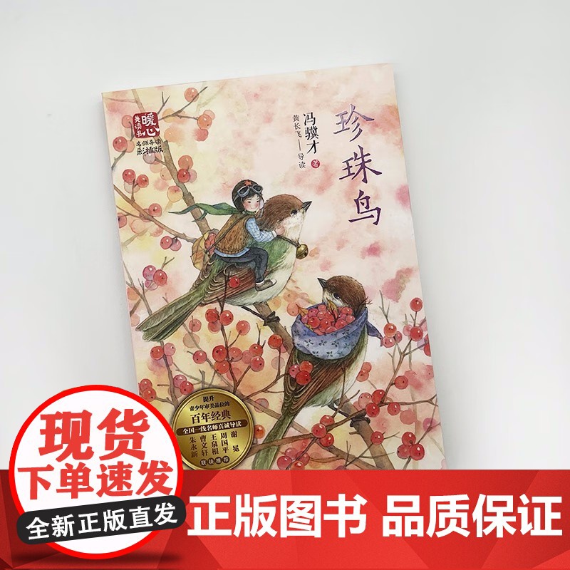 珍珠鸟 冯骥才著中国当代儿童文学名家作品小学生课外阅读书籍必读青少年版读物三四五六年级8-10-12岁以上故事书必读经典高清大图