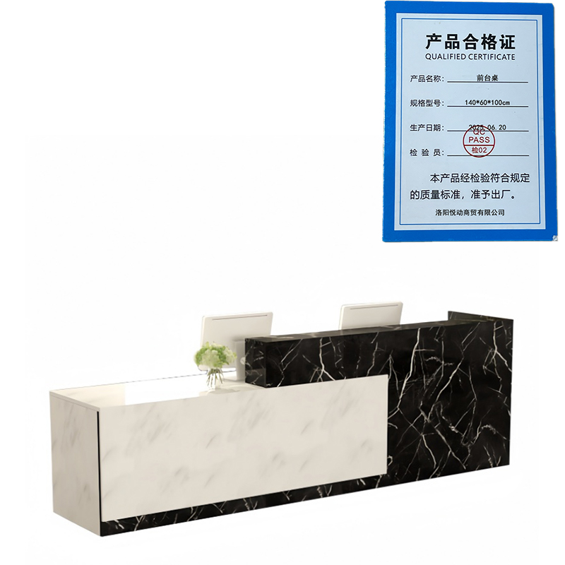 悦兴诚前台桌140*60*100cm张高清大图