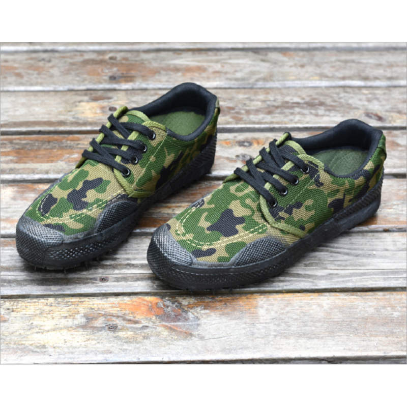 御林铁卫 小花迷彩解放鞋橡胶低帮99作训鞋学生军训劳保鞋