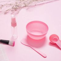 DIY面膜工具5件套面膜碗刷子棒计量勺喷雾瓶喷瓶全套美容护肤工具