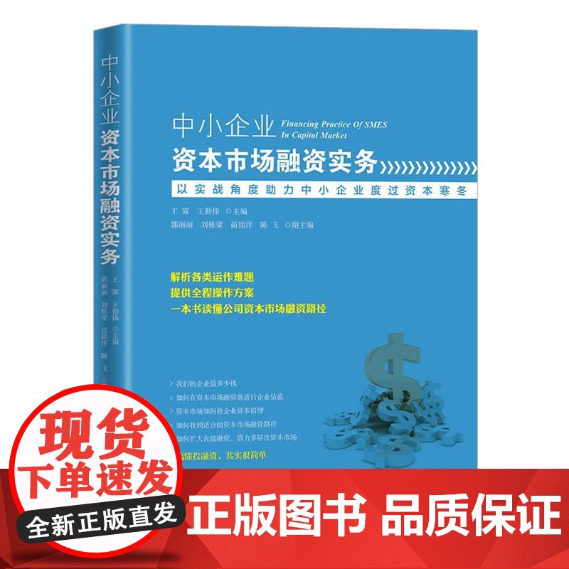 中小企业资本市场融资实务 王霖 经济日报出版社 正版书籍高清大图