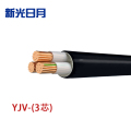 新光日月 交联聚乙烯绝缘电力电缆YJV（3芯）6平方/每米 YJV（3芯）6平方/每米 黑色