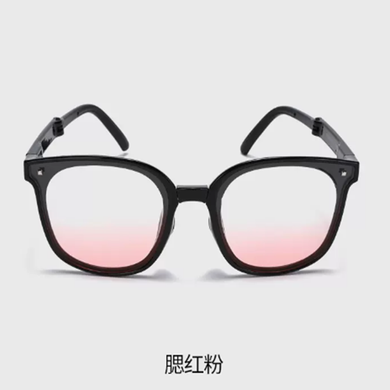 VVC柠下夏季太阳镜女款防晒可折叠墨镜防紫外线轻巧防眩光高清 天境绿 货期5-10天
