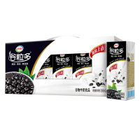 伊利谷粒多黑谷谷物食品牛奶饮料250ml*12盒/整箱 黑豆早餐牛奶风味奶