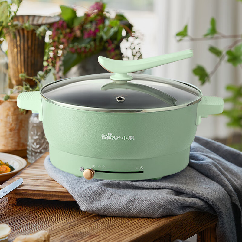 小熊(Bear)电鸳鸯锅火锅 家用多功能不粘锅DHG-C50K6