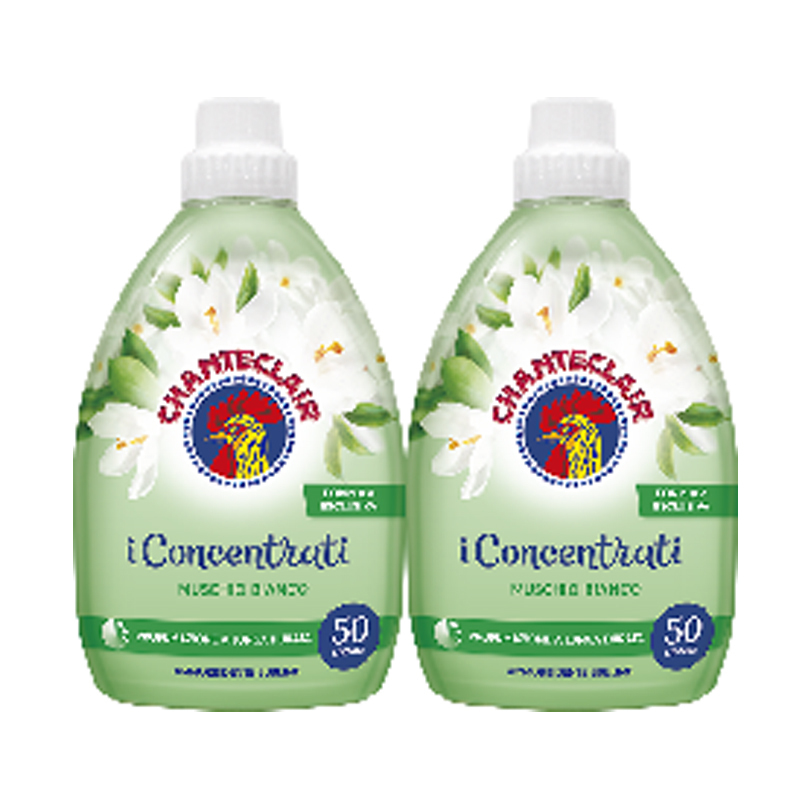 大公鸡管家柔顺剂(白麝香)1L*2