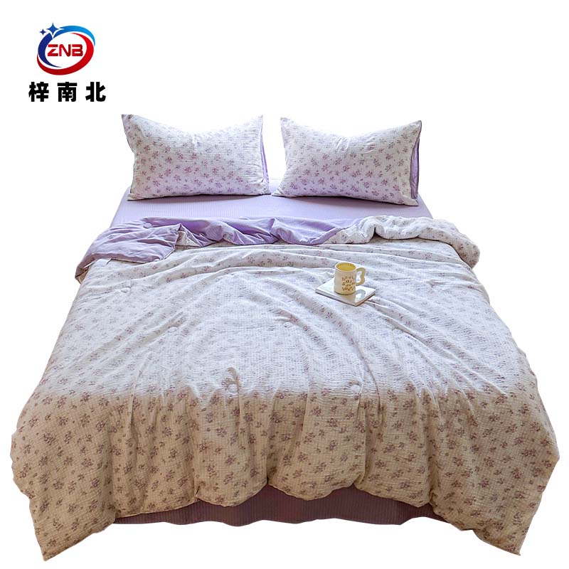 梓南北 夏被空调被四件套 ZNB/B13 套高清大图