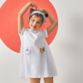 Moomoo女童网纱连衣裙 110/52 亮白色