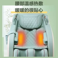 泰昌家用全自动太空舱按摩椅颈部腰部按摩器SL导轨多功能全身揉捏智能蓝牙音乐 浅湖绿