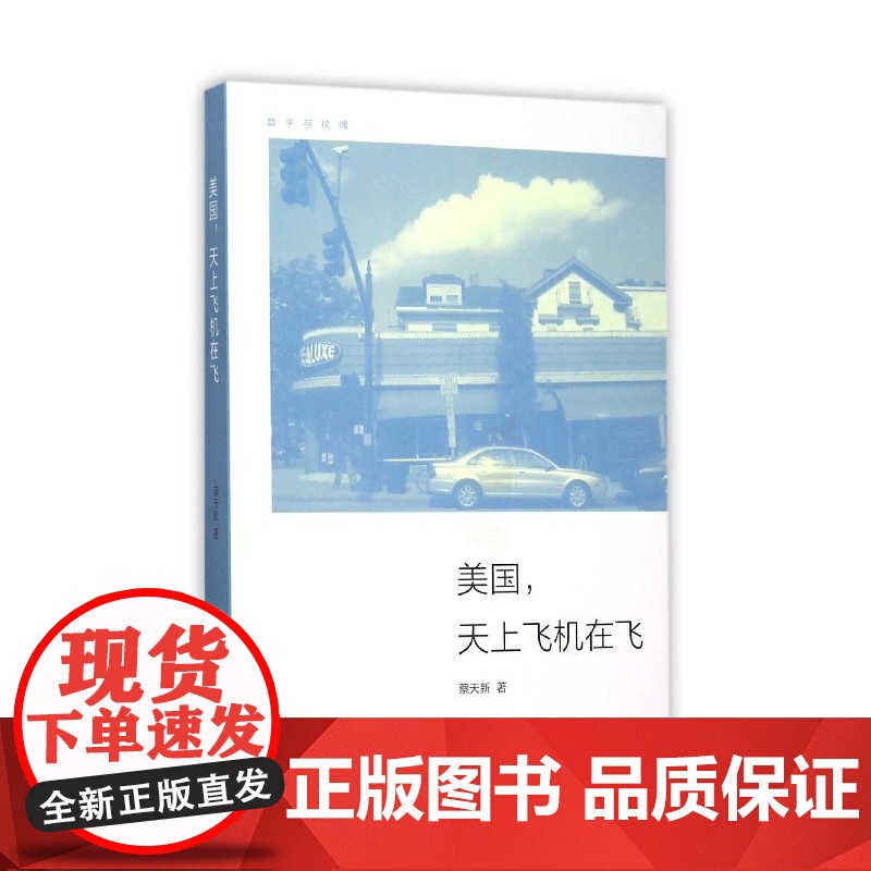 美国,天上飞机在飞 蔡天新 浙江大学出版社 正版书籍高清大图