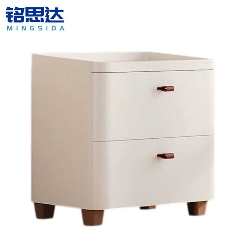 铭思达床头柜两层42.5cm个高清大图