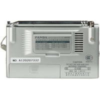 熊猫(PANDA)6169收音机老人便携式多波段钟控老年人定时开机调频FM半导体迷你收音机