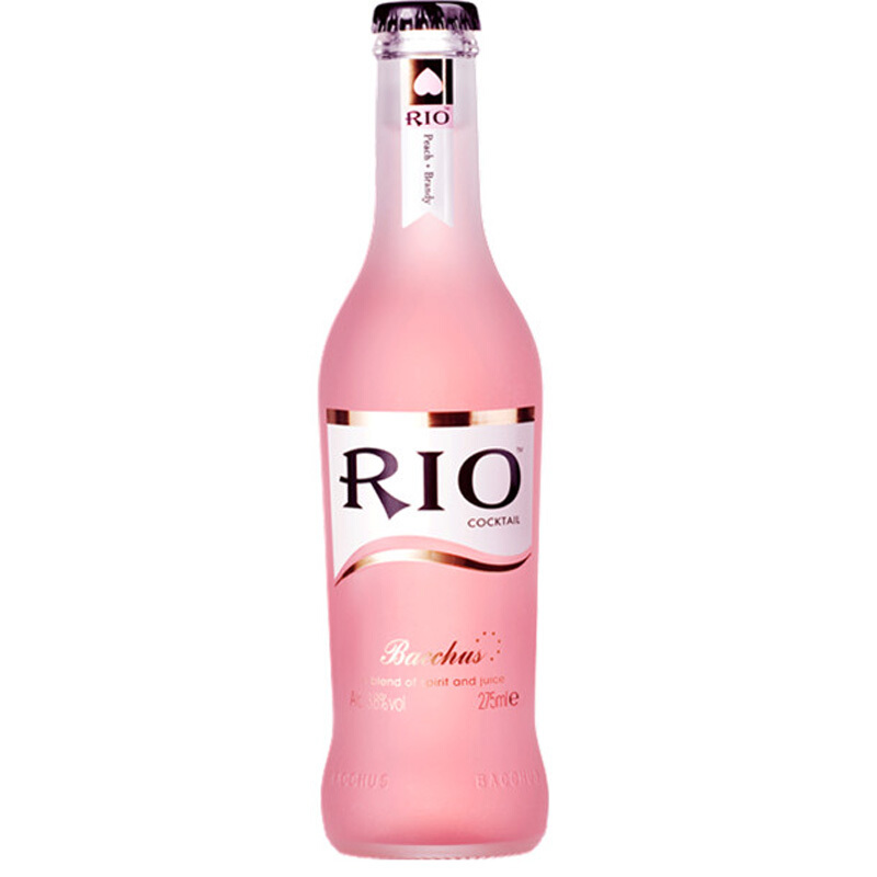 RIO锐澳水蜜桃口味鸡尾酒预调酒洋酒275ml高清大图