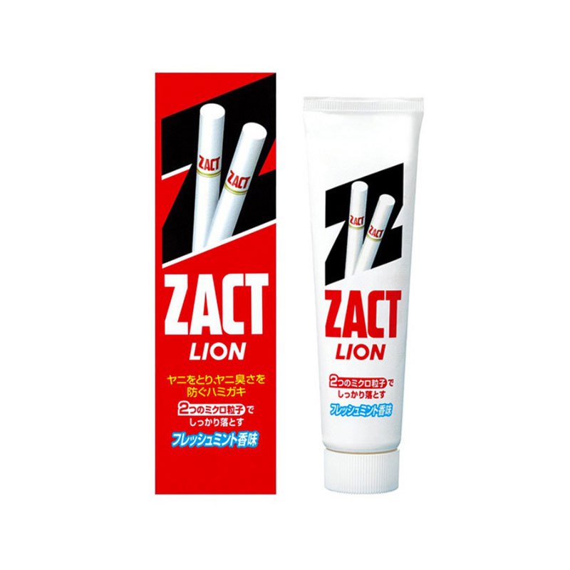 狮王(LION) ZACT 渍脱 去烟渍冰爽牙膏 130g