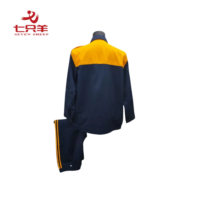 七只羊 调车服 160-190 套高清大图