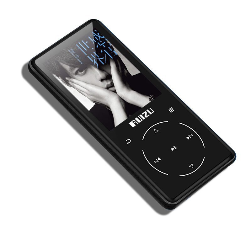 赠高清耳机锐族d208g黑色30英寸全屏触摸mp3mp4全面屏mp5视频播放器