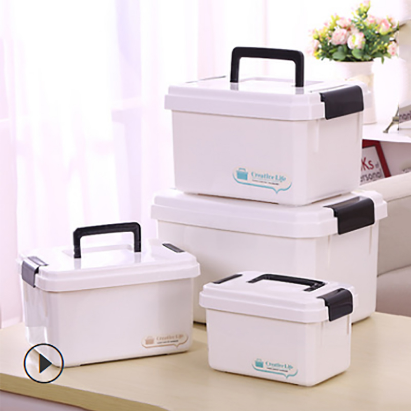 爱车屋(icaroom) 手提箱 药品收纳箱 大号
