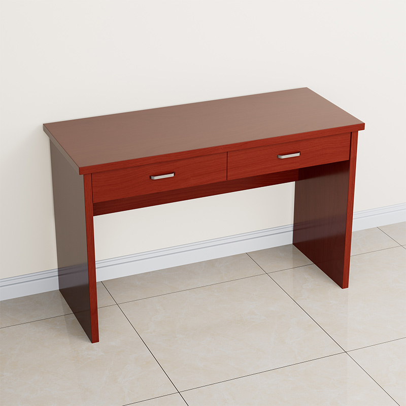 臻远ZY50618022油漆员工宿舍家具办公桌电脑桌二抽写字台 1.2米高清大图