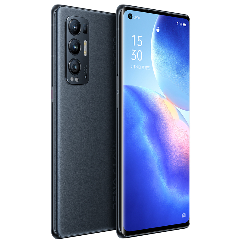 opporeno5pro5g浮光夜影8gb128gb骁龙865处理器655英寸曲面屏支持nfc