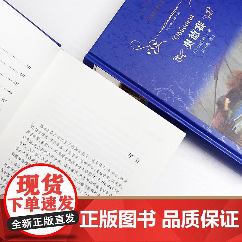 经典译林 奥德赛 荷马 著 文学高清大图