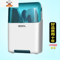家用带盖防尘筷子筒壁挂式筷篓厨房筷笼置物架筷筒餐具沥水收纳盒 敬平 星空蓝6273J8