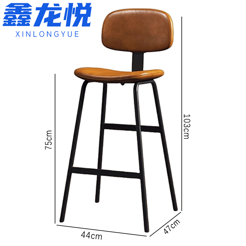 鑫龙悦椅子靠背把高清大图