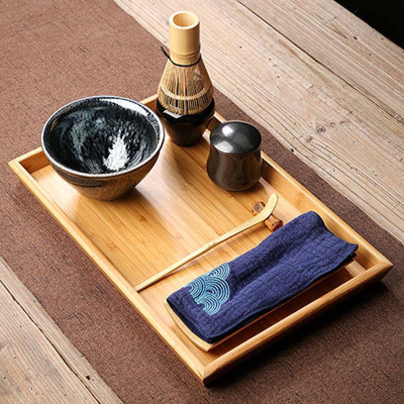 家柏饰(CORATED)日式抹茶工具百本立建窑刷子竹制宋代点茶茶碗茶道高清大图