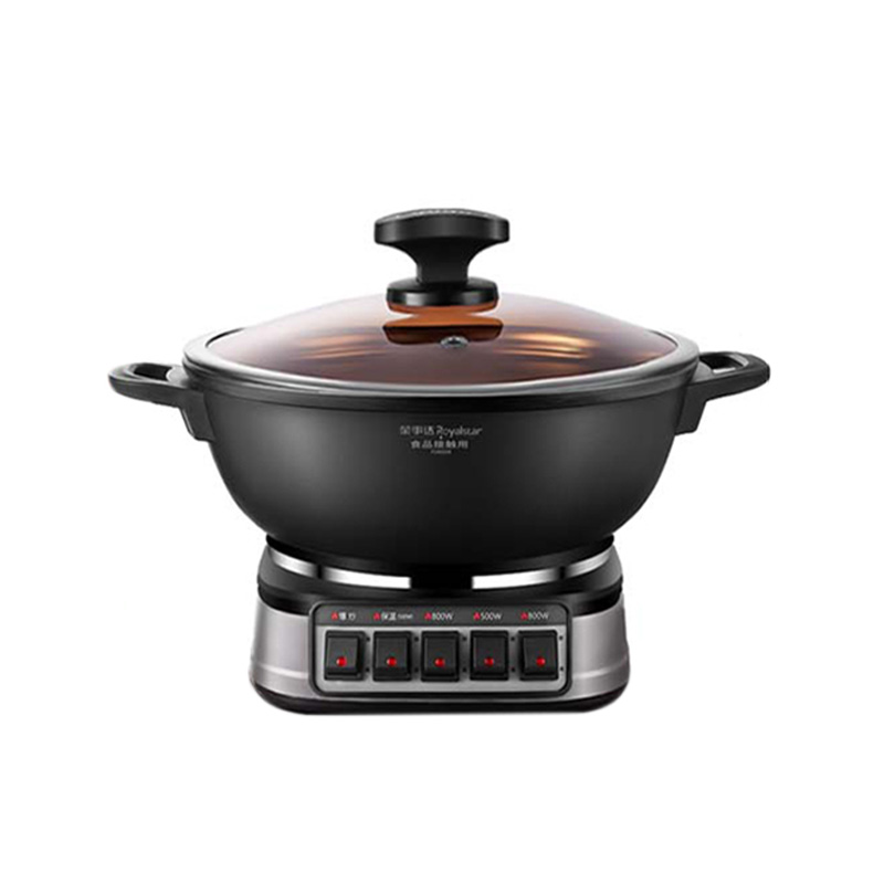 荣事达电炒锅6L大容量家用炒锅无笼RDG-ZH32TC6