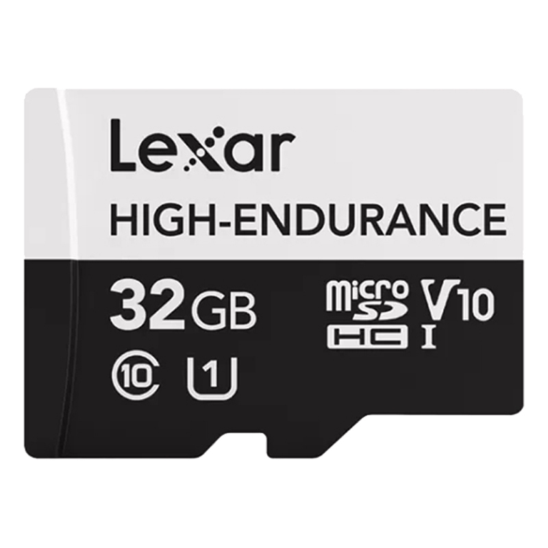 雷克沙(Lexar)32GB TF卡CLASS 10 高度耐用 行车记录仪/安防监控专用内存卡存储卡