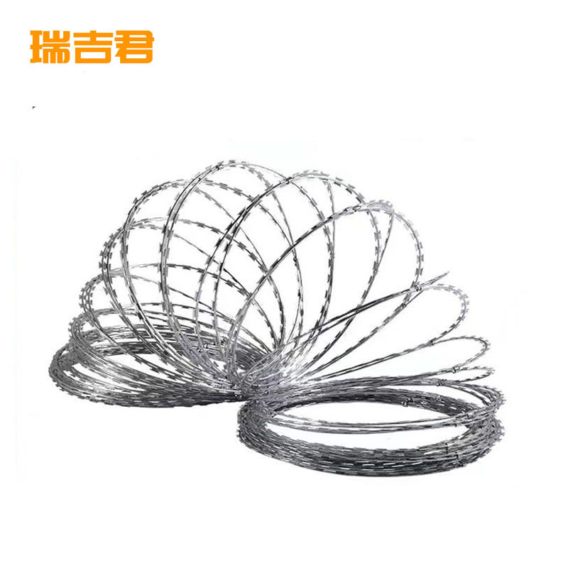 瑞吉君 刺丝滚笼 刀刺网 50cm圈径 双螺旋加密 米