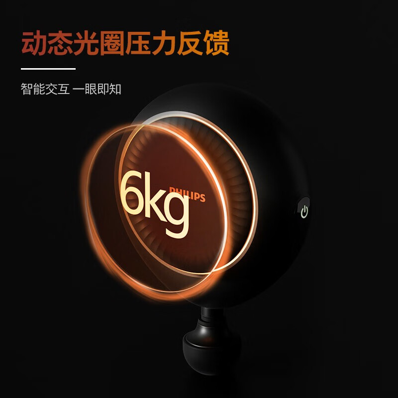 飞利浦(PHILIPS)筋膜枪 按摩枪运动健康健身专业级肌肉深层放松颈肌膜枪 送礼礼品生日礼物 PPM5301G高清大图