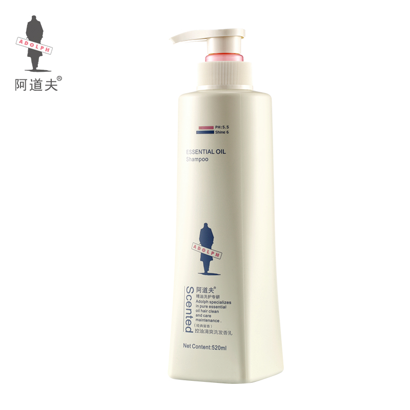 阿道夫 精油洗护专研洗发香乳(控油清爽)520ml