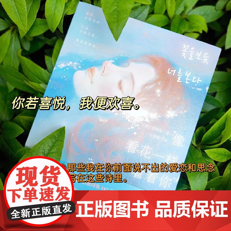 像看花一样看着你(韩国国民诗人罗泰柱治愈诗集;暖心附赠精美书签1枚)高清大图