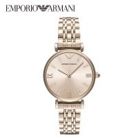 阿玛尼(ARMANI)时尚优雅女士手表 欧美品牌简约石英表女 AR11059