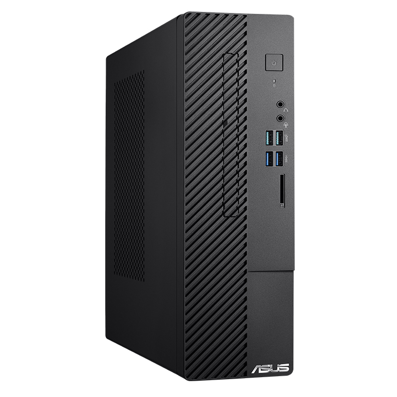 华硕(ASUS) 碉堡S5台式电脑 23.8英寸大屏显示器高清 家用办公高性能商务 电脑台式机主机套机 (I3-10105 8G 1T+256G WIN10)