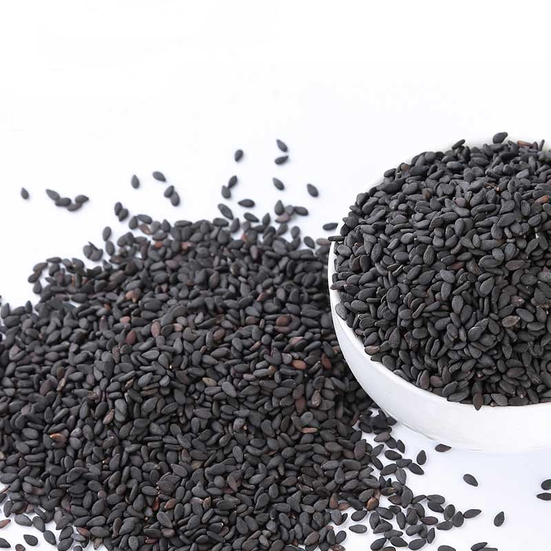 盛耳 有机黑芝麻320g 东北杂粮无染色生黑芝麻粗粮高清大图