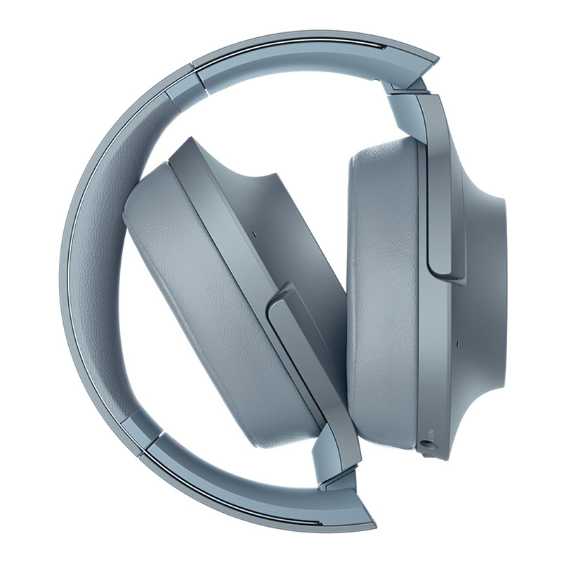 SONY/索尼WH-H900N无线蓝牙耳机 头戴式 Hi-Res降噪耳机 NFC 快速充电 手机音乐游戏耳机 月光蓝