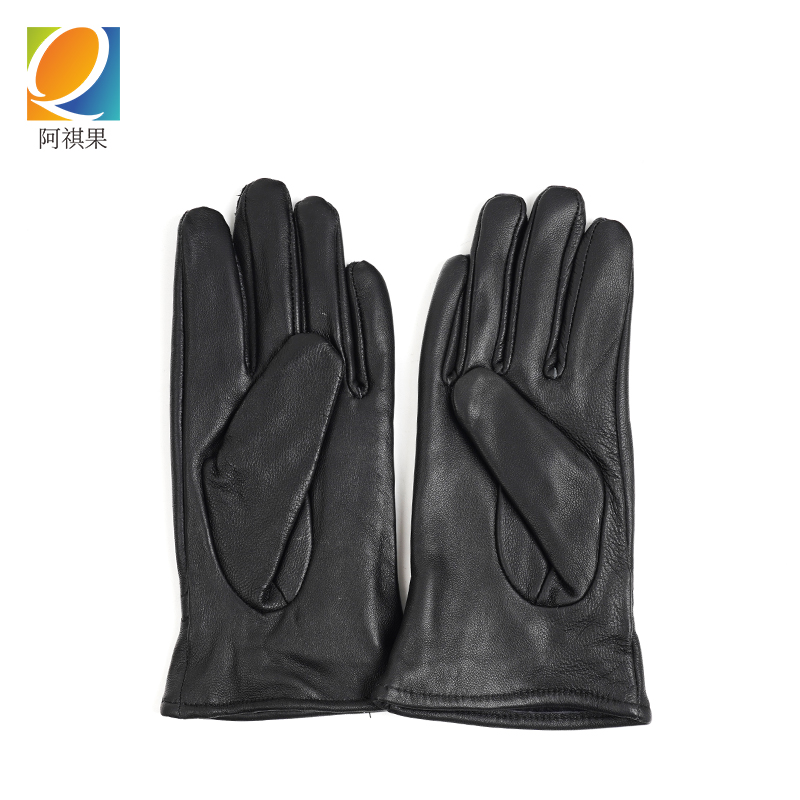 阿祺果 防寒羊皮手套 男款 副高清大图