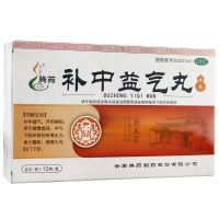 腾药补中益气丸(水丸)6g*12袋