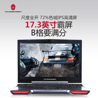 雷神 (THUNDEROBOT)911GT-Y6 17.3大屏吃鸡游戏本笔记本电脑i7-7700HQ 16GB 256GB+1TB GTX1060