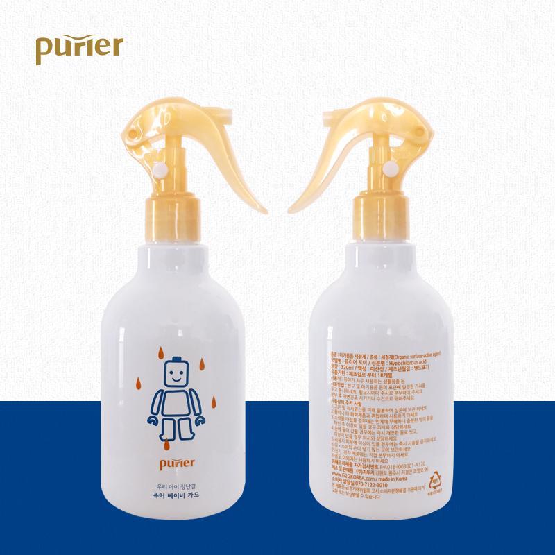 Purier 韩国免洗消毒液喷雾次氯酸消毒含氯消毒消毒杀菌抑菌除菌 儿童皮肤消毒剂玩具可用