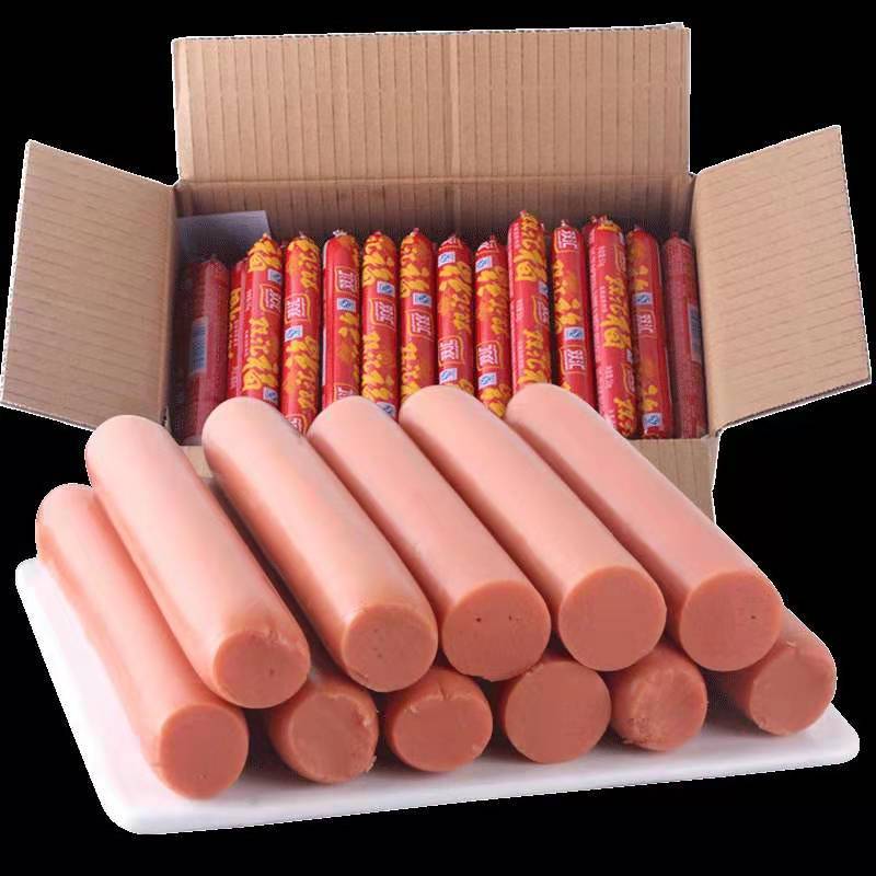 双汇50g*10支汇福来蒸煮淀粉肉肠 冷拼 炒菜 涮锅 烧烤 麻辣烫 火锅 油煎即食香肠