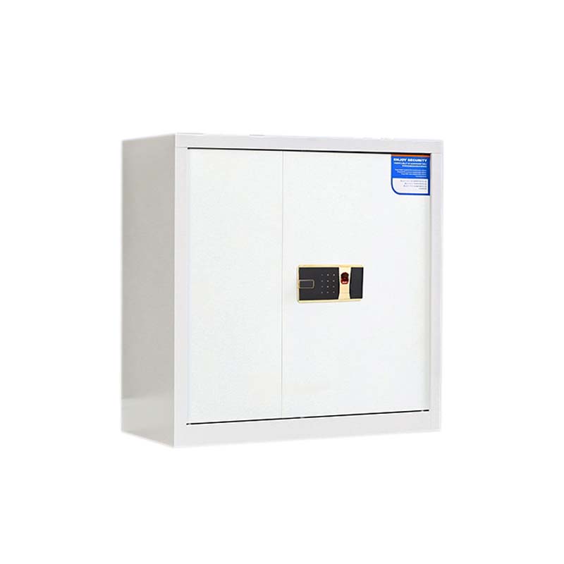 帅畅保密柜财务档案柜文件柜办公室资料储物柜保险柜矮柜白色-指纹密码锁高清大图
