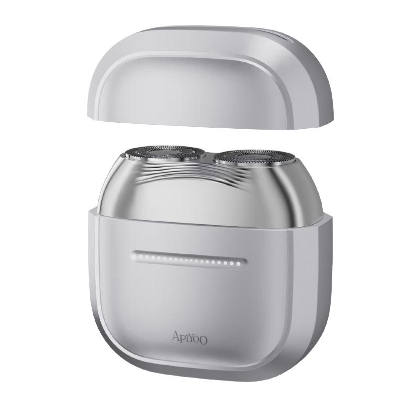 ApiYoo艾优T23银色潮流剃须刀礼盒装 送男友送老公送父亲礼物高清大图