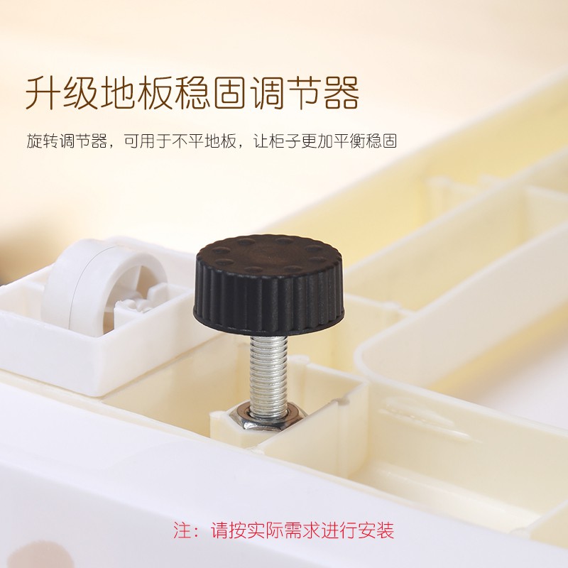 加厚塑料收纳柜抽屉式宝宝儿童衣柜整理箱置物柜衣服玩具储物柜子收纳柜三维工匠高清大图