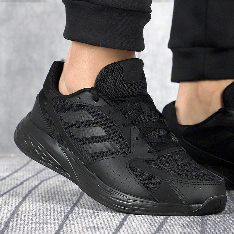 Adidas阿迪达斯男鞋2021春季运动鞋轻便黑武士跑步鞋男FY9576图片,高清实拍大图—苏宁易购